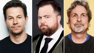 Mark Wahlberg, Paul Walter Hauser and Peter Farrelly. Headshots supplied by Screen Queensland.