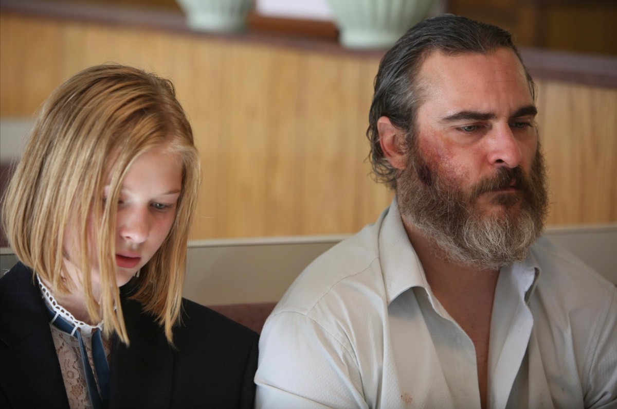 Joaquin Phoenix in You Were Never Really Here.