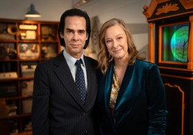 Australian Story: Nick Cave with Leigh Sales. Image: ABC.