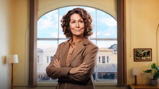 Kitty Flanagan in Fisk Season 3. Image: ABC iview.