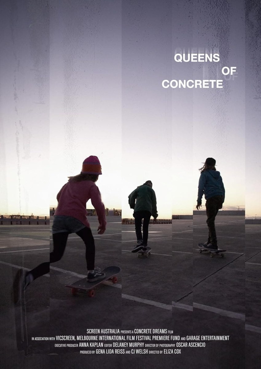 Poster For Queens Of Concrete. Image: Screen Australia/Concrete Dreams