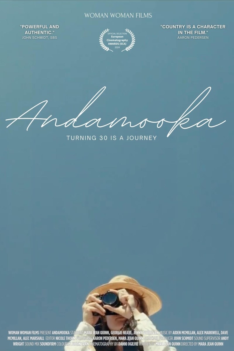 Poster For Andamooka. Image: Woman Woman Films.