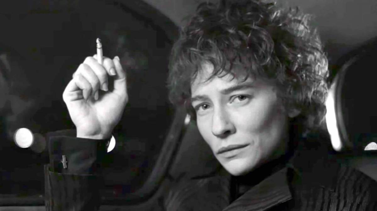 Cate Blanchett as Bob Dylan in I'm Not There. Image: Endgame Entertainment. Streaming on SBS On Demand.