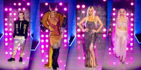 G Flip, Kween Kong, Sophie Monk and Peach PRC for Drag Race Down Under. Image: Stan.