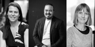 L-R: Anna Kaplan, Adam Liaw and Helen Panckhurst. Images: supplied by Sustainable Screens