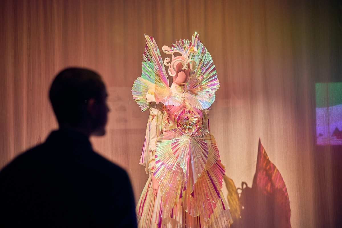 The Dress Worn By Bjork In The Gate. Photo Eugene Hyland For Acmi.