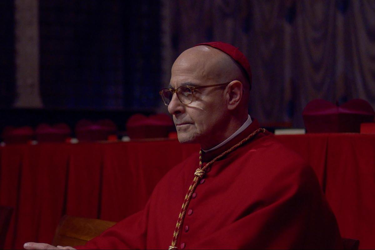 Stanley Tucci In Conclave. Image: Roadshow Entertainment