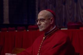 Stanley Tucci in Conclave. Image: Roadshow Entertainment