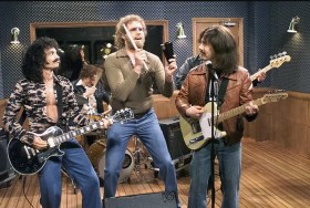 The 'More Cowbell' sketch. Image: NBCUniversal/Binge