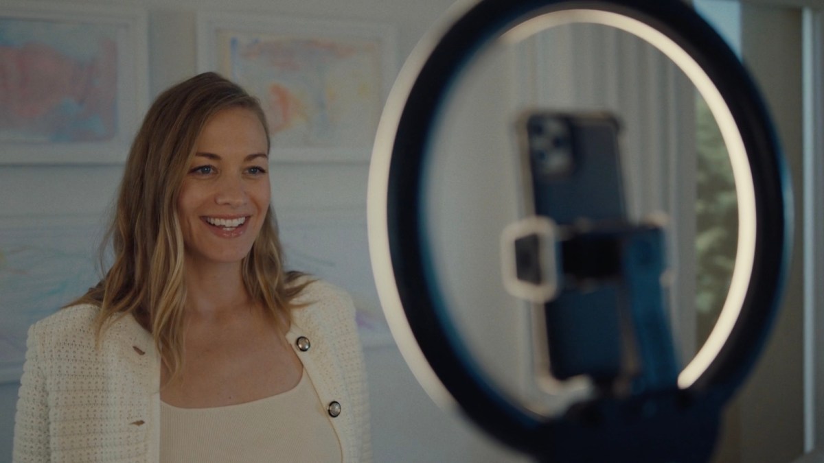 Yvonne Strahovski in Vlog short film premiering at Flickerfest.