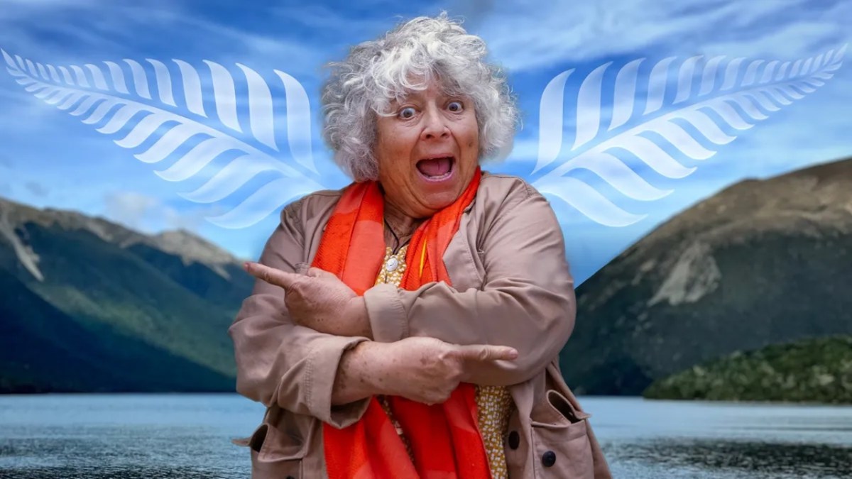 Miriam Margolyes In New Zealand. Image: Abc Iview.