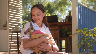 Lily Whiteley on the set of Kangaroo. Image: John Platt/STUDIOCANAL