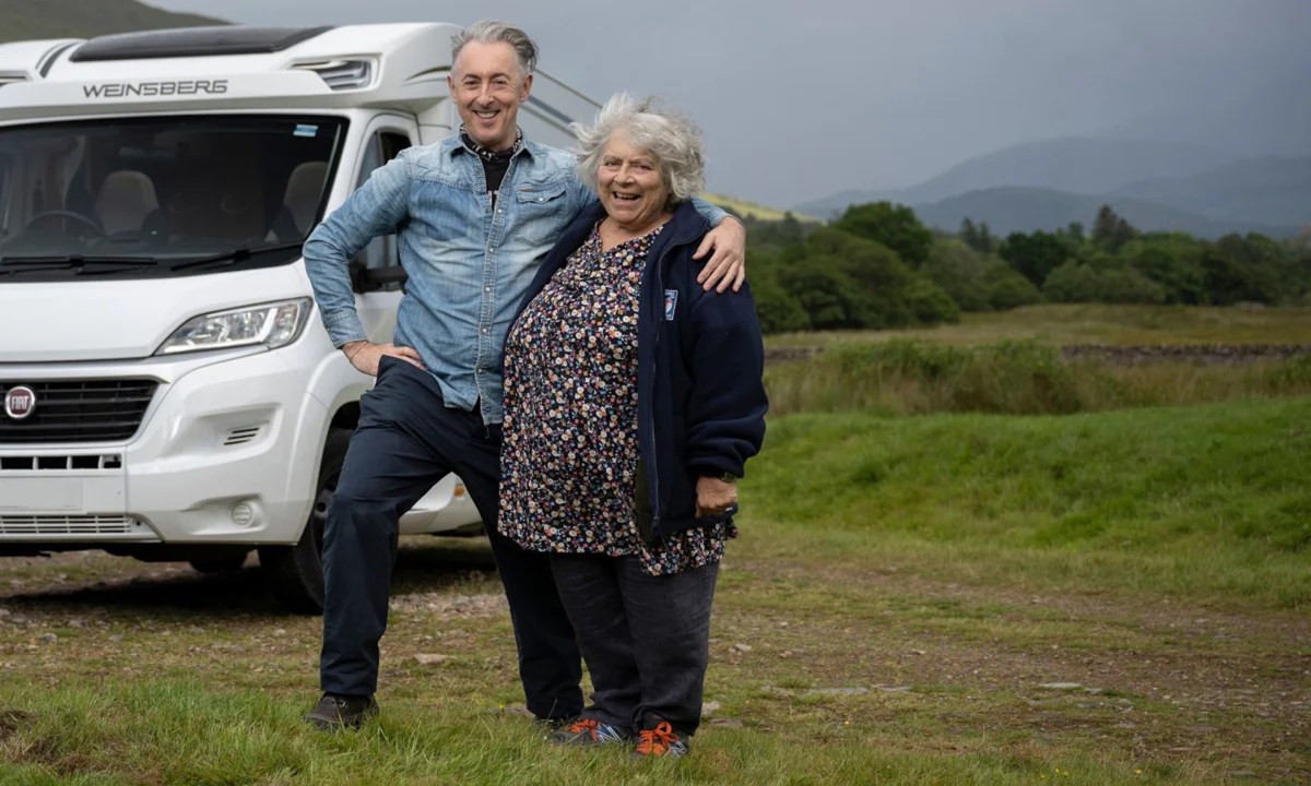 Miriam And Alan: Lost In Scotland. Image: Graeme Hunter Pictures. Streaming On Britbox. 