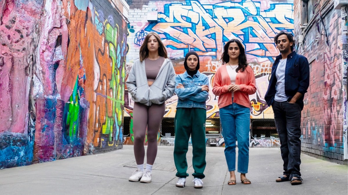 The Cast Of My Melbourne.: Ryanna Lawson, Setara Amira, Arushi Sharma, And Arka Das. Image Supplied. New Australian Films